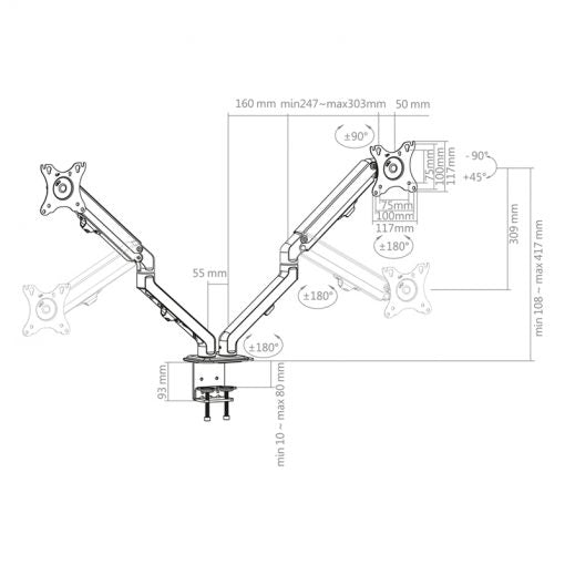 Hagor Easy Flex Dual 17 - 27"