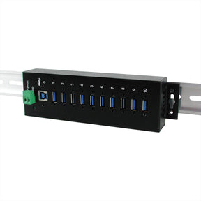 Exsys EX-1110HMVS - Hub - 10 x USB 3.1 Gen 1