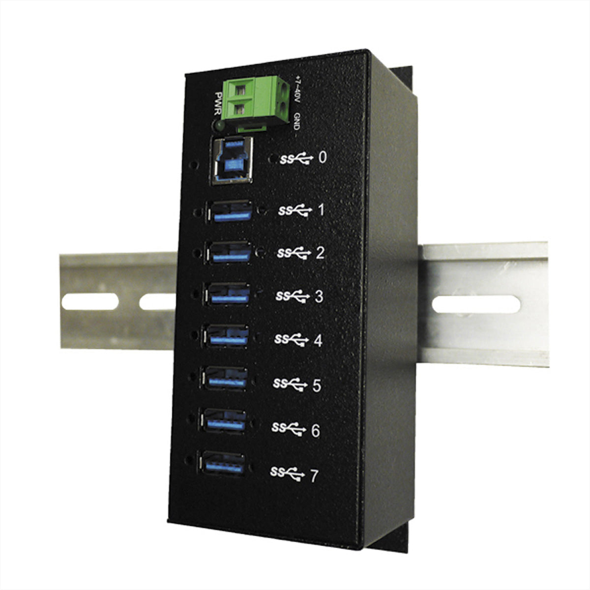 Exsys Ex 1187HMVS - Hub - 7 x SuperSpeed USB 3.0