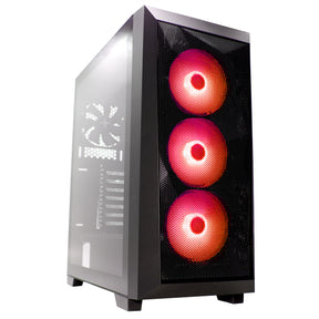 Xilence Performance A + X712.RGB - Mid tower - ATX - Seitenteil mit Fenster (gehärtetes Glas)