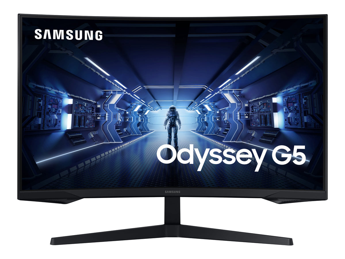 Samsung Odyssey G5 C27G54TQBU - G55T Series - LED-Monitor - Gaming - gebogen - 68.6 cm (27")