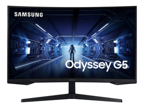 Samsung Odyssey G5 C27G54TQBU - G55T Series - LED-Monitor - Gaming - gebogen - 68.6 cm (27")