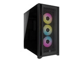 Corsair iCUE 5000D RGB Airflow - Mid tower - E-ATX - Seitenteil mit Fenster (gehärtetes Glas)