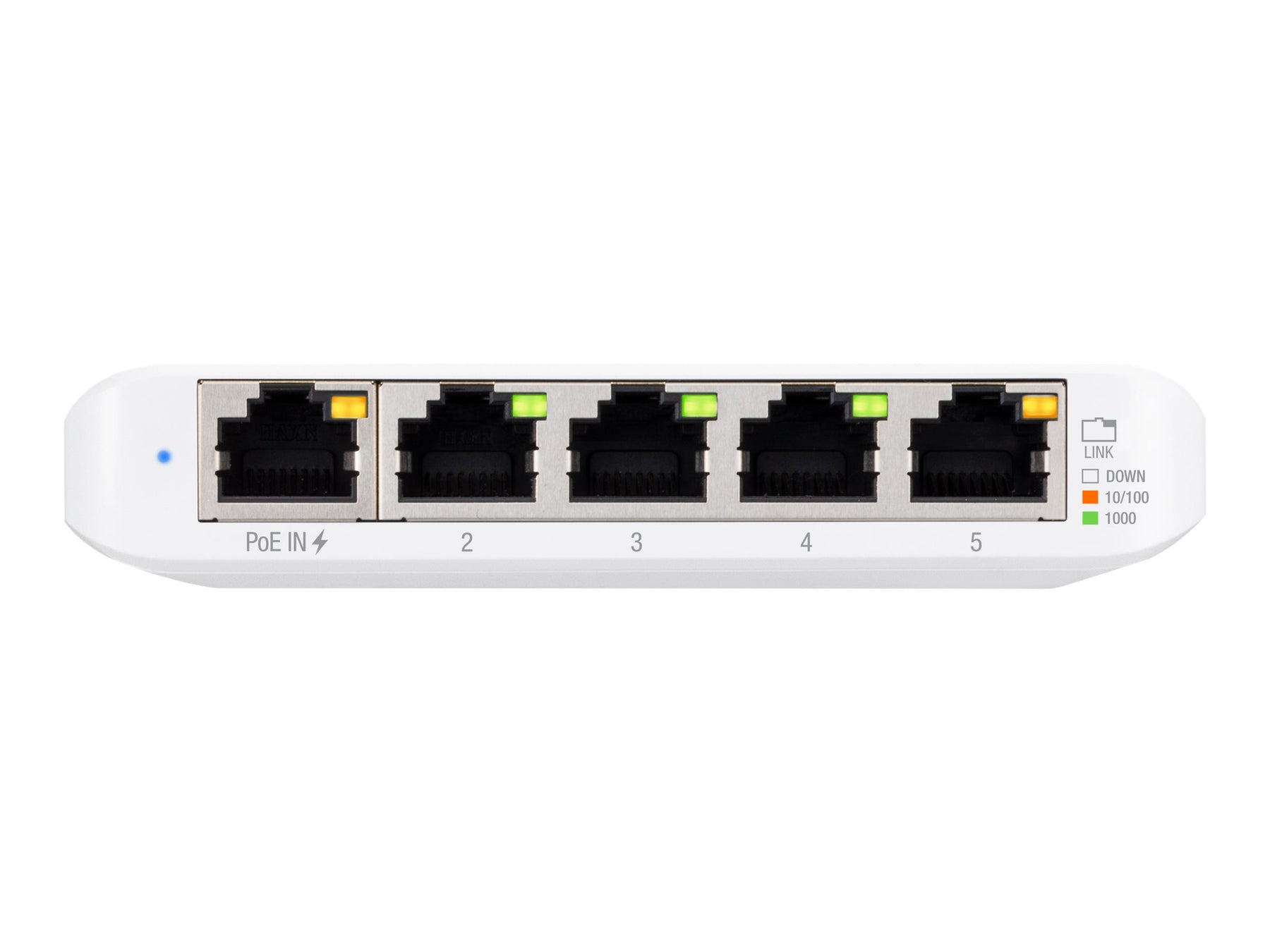 UbiQuiti UniFi Switch USW Flex Mini - Switch - managed - 4 x 10/100/1000 + 1 x 10/100/1000 (PoE+)