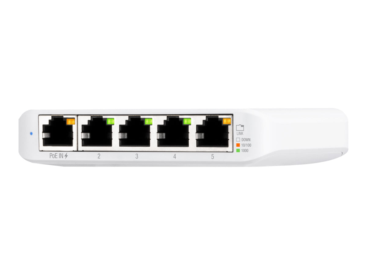 UbiQuiti UniFi Switch USW Flex Mini - Switch - managed - 4 x 10/100/1000 + 1 x 10/100/1000 (PoE+)