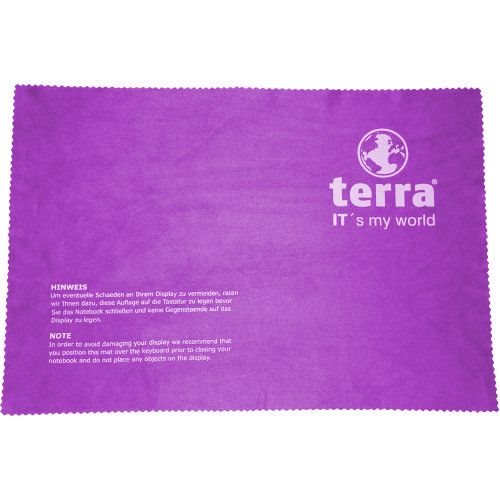 TERRA NB Mobile Schutztuch Terra - Notebook Antistatisches Schutztuch - 25.4 cm (10'')