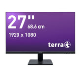 TERRA LCD/LED 2727W HA V2 black HDMI/DP/USB-C GREENLINE PLUS - Flachbildschirm (TFT/LCD) - 68,6 cm