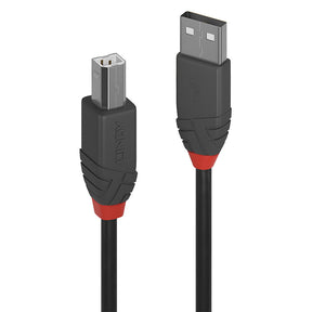 Lindy Anthra Line - USB-Kabel - USB (M) bis USB Typ B (M)