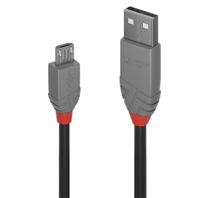 Lindy Anthra Line - USB-Kabel - USB (M) bis Micro-USB Typ B (M)