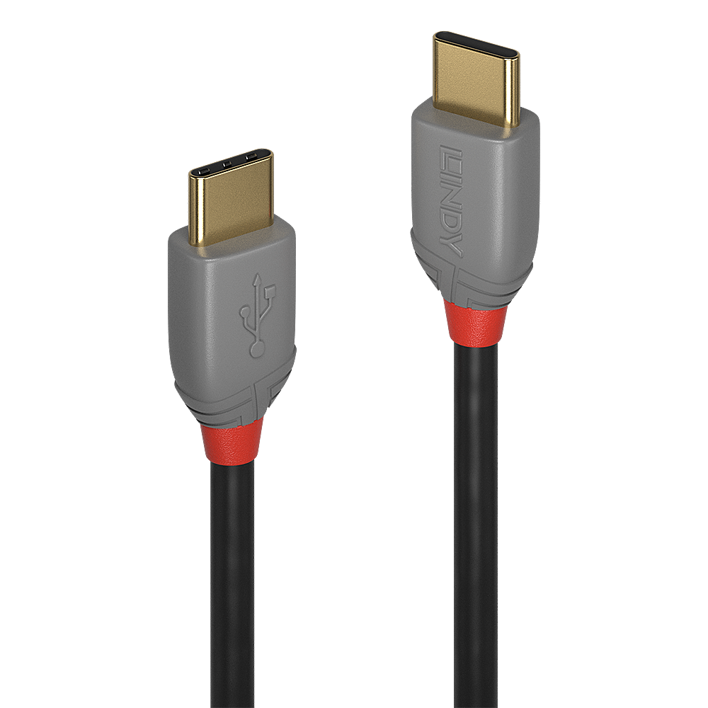 Lindy Anthra Line - USB-Kabel - USB-C (M) bis USB-C (M)