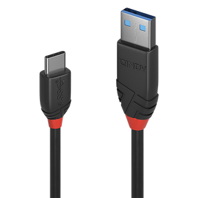 Lindy Black Line - USB-Kabel - USB-C (M) bis USB Typ A (M)