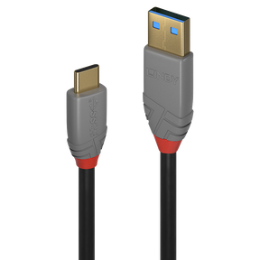 Lindy Anthra Line - USB-Kabel - USB-C (M) bis USB Typ A (M)