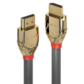 Lindy Gold Line Standart with Ethernet - HDMI mit Ethernetkabel - HDMI (M)