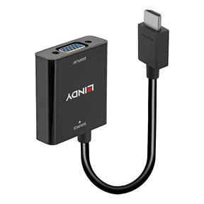 Lindy Videokonverter - HDMI - VGA - Schwarz