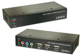 Lindy Cat.5 KVM Extender Classic - KVM-/USB-Extender