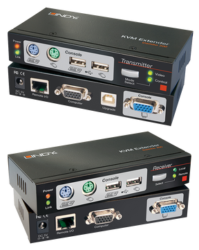 Lindy Cat.5 KVM Extender Combo 300 - KVM-Extender