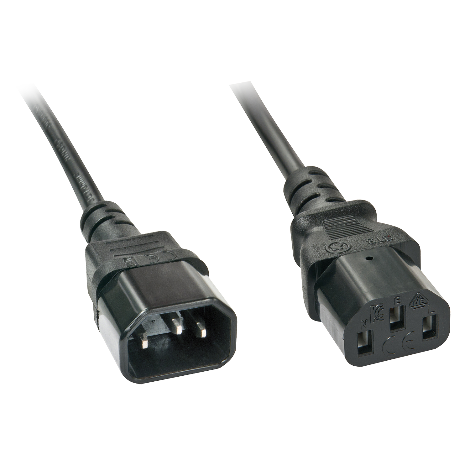 Lindy IEC-Mains Extension Cable - Stromkabel