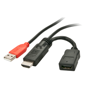 Lindy Stromeinspeisungsadaper - Strom- / Audio- / Videokabel - HDMI, USB (nur Strom)