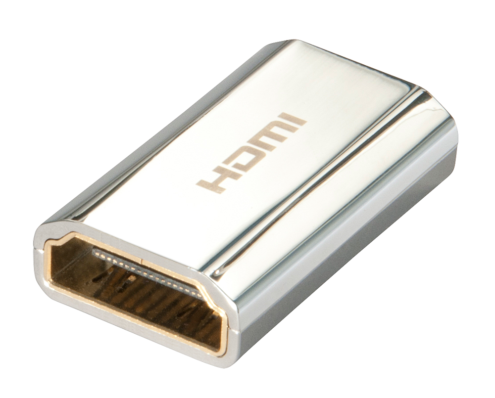 Lindy CROMO - HDMI Kupplung - HDMI (W) bis HDMI (W)