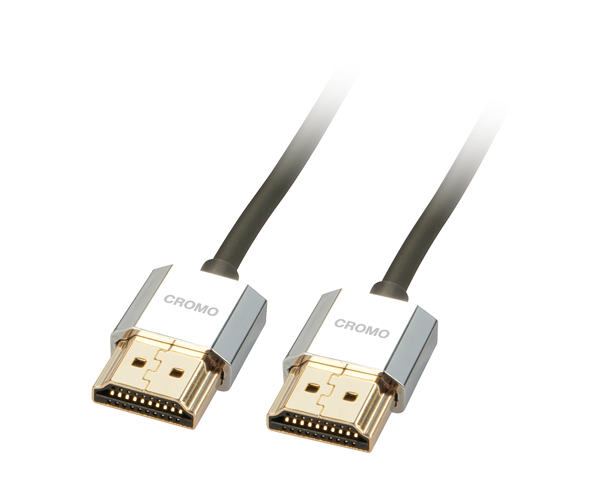 Lindy CROMO Slim High Speed HDMI Cable with Ethernet - HDMI mit Ethernetkabel - HDMI (M)