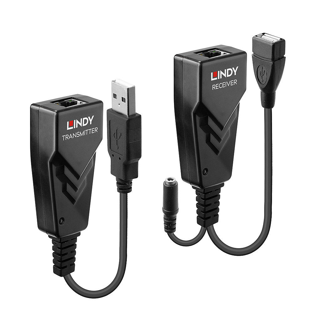 Lindy USB 2.0 Cat.5 Extender - Sender und Empfänger