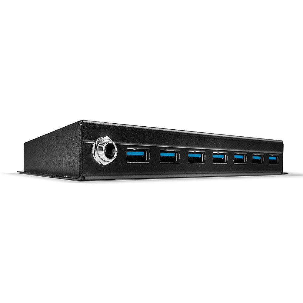 Lindy 7 Port Industrial USB 3.0 Hub - Hub - 7 x SuperSpeed USB 3.0