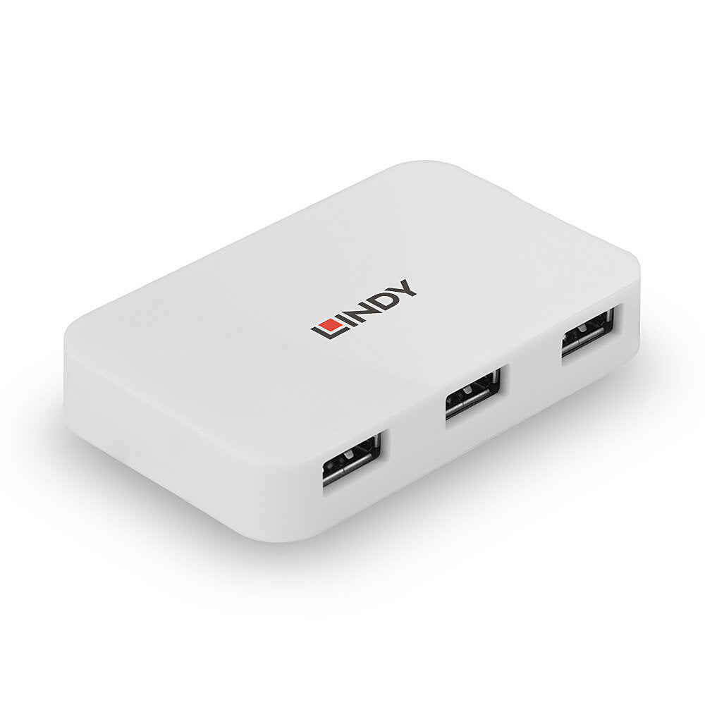 Lindy 4 Port USB 3.0 Hub Basic - Hub - 4 x SuperSpeed USB 3.0