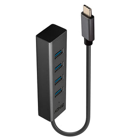 Lindy Hub - 4 x USB 3.2 Gen 2 - Desktop