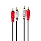 Lindy Premium - Audiokabel - RCA x 2 (M) bis RCA x 2 (M)