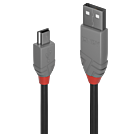 Lindy Anthra Line - USB-Kabel - USB (M) bis Mini-USB, Typ B (M)