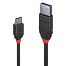 Lindy Black Line - USB-Kabel - USB-C (M) bis USB Typ A (M)