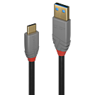 Lindy Anthra Line - USB-Kabel - USB-C (M) bis USB Typ A (M)