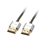 Lindy CROMO Slim High Speed HDMI Cable with Ethernet - HDMI mit Ethernetkabel - HDMI (M)