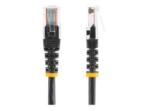 StarTech.com 15m Cat5e RJ45 UTP Patchkabel - Cat 5e Netzwerkkabel - Schwarz - Patch-Kabel - RJ-45 (M)