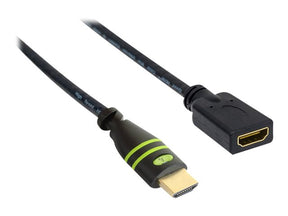 Techly HDMI-Verlängerungskabel mit Ethernet