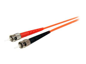 StarTech.com 2m Fiber Optic Cable - Multimode Duplex 62.5/125 - LSZH - LC/ST - OM1 - LC to ST Fiber Patch Cable (FIBLCST2)