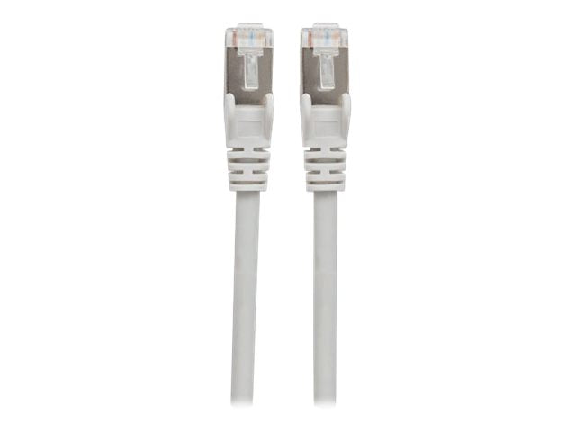 Intellinet Network Patch Cable, Cat7 Cable/Cat6A Plugs, 10m, Grey, Copper, S/FTP, LSOH / LSZH, PVC, RJ45, Gold Plated Contacts, Snagless, Booted, Polybag - Patch-Kabel - RJ-45 (M)