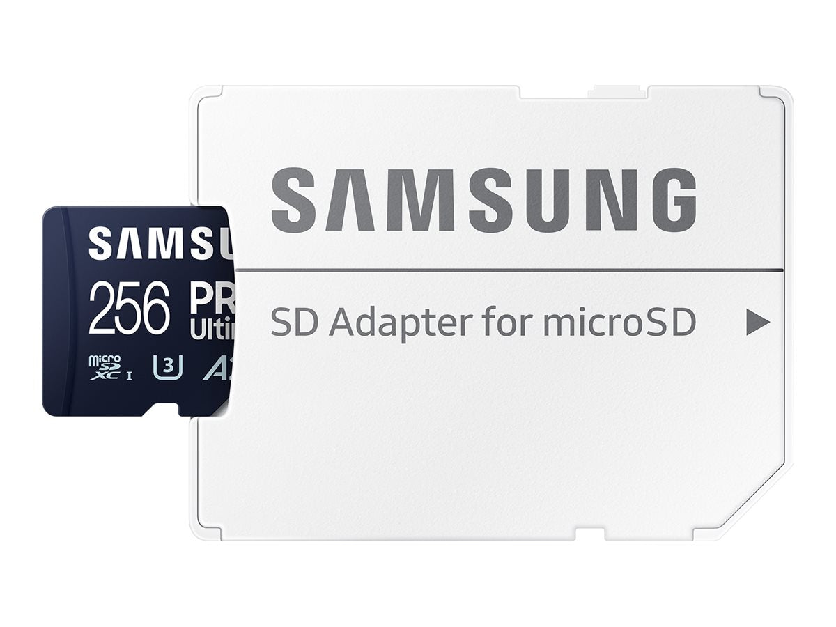 Samsung PRO Ultimate MB-MY256SA - Flash-Speicherkarte (SD-Adapter inbegriffen)