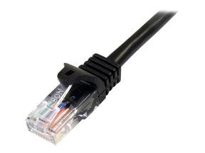 StarTech.com 1m Cat5e RJ45 UTP Netzwerkkabel Snagless - Cat 5e Patchkabel - Schwarz - Stecker / Stecker - Patch-Kabel - RJ-45 (M)