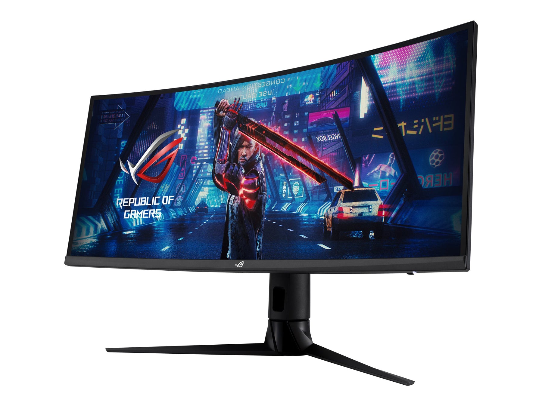 ASUS ROG Strix XG349C - LED-Monitor - Gaming - gebogen - 86.7 cm (34.14")