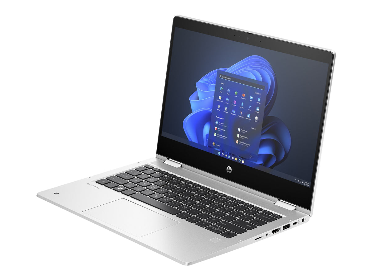 HP Pro x360 435 G10 Notebook - Wolf Pro Security - Flip-Design - AMD Ryzen 5 7530U / 2 GHz - Win 11 Pro - Radeon Graphics - 16 GB RAM - 512 GB SSD NVMe, TLC - 33.8 cm (13.3")