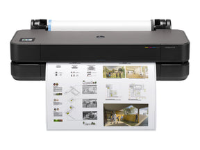 HP DesignJet T230 - 610 mm (24") Großformatdrucker - Farbe - Tintenstrahl - A1, ANSI D - 2400 x 1200 dpi - bis zu 0.58 Min./Seite (einfarbig)/