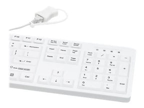 GETT CleanType Easy Protect TKG-105-GCQ-IP68-KGEH-WHITE-USB-US