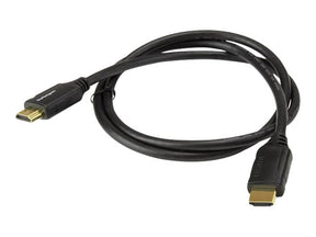 StarTech.com Premium High Speed HDMI Kabel mit Ethernet - 4K 60Hz - HDMI 2.0 - 1m - HDMI mit Ethernetkabel - HDMI (M)