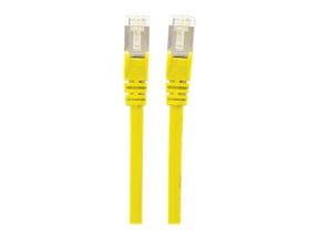 Intellinet Network Patch Cable, Cat6, 3m, Yellow, Copper, S/FTP, LSOH / LSZH, PVC, RJ45, Gold Plated Contacts, Snagless, Booted, Polybag - Patch-Kabel - RJ-45 (M)