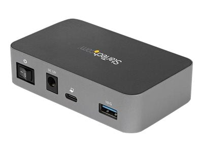 StarTech.com HB31C3A1CS 4-Port-USB-C-Hub (10 Gbit/s, 3x USB-A und 1x USB-C, 1m Hostkabel, powered, mit Netzteil)