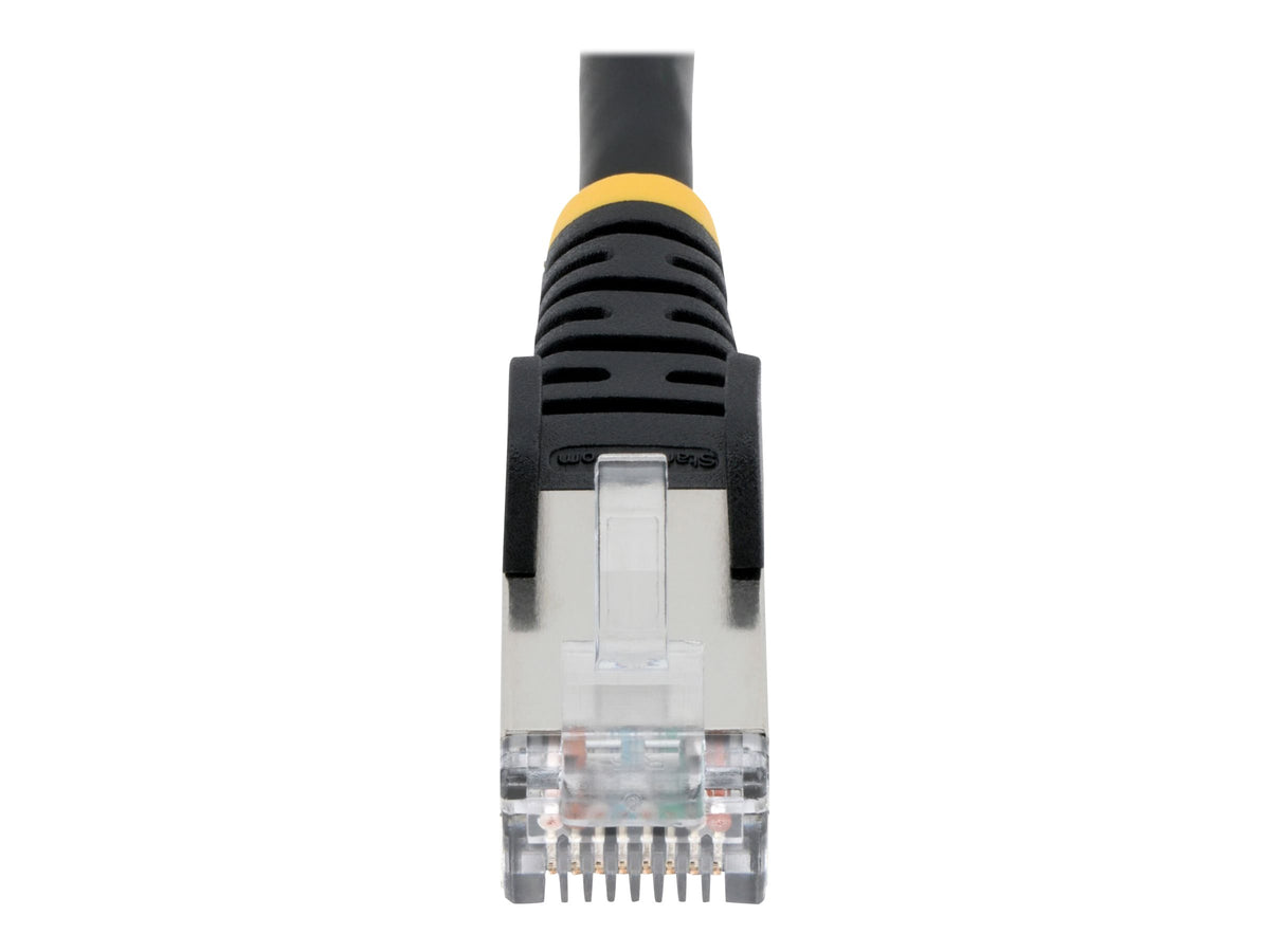 StarTech.com 7m CAT6a Ethernet Cable - Black - Low Smoke Zero Halogen (LSZH)