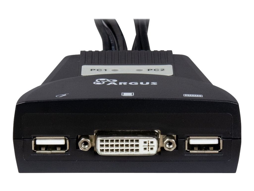 Inter-Tech KVM-LS-21DA DVI - Video- / USB- / Audio-Kabel