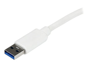 StarTech.com USB 3.0 SuperSpeed auf Gigabit Ethernet Lan Adapter mit USB Port