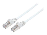 Intellinet Network Patch Cable, Cat7 Cable/Cat6A Plugs, 3m, White, Copper, S/FTP, LSOH / LSZH, PVC, RJ45, Gold Plated Contacts, Snagless, Booted, Lifetime Warranty, Polybag - Netzwerkkabel - RJ-45 (M)